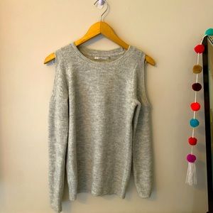 DEX Cold Shoulder Sweater